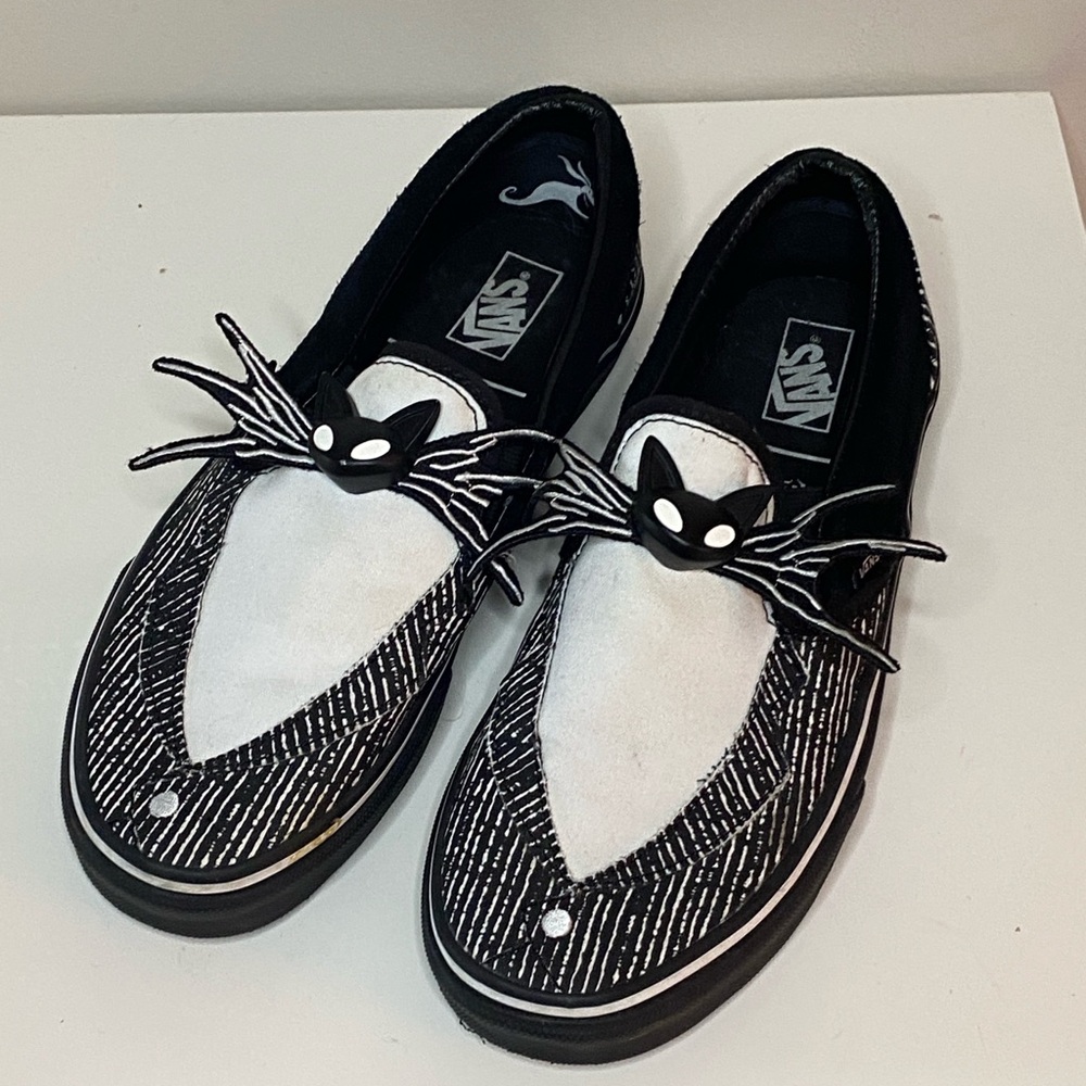 Vans Disney Nightmare Before Christmas’s Jack Skelton Slip-On Shoes